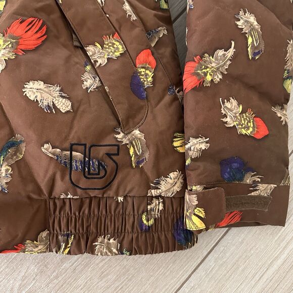 Burton Snowboarding Dandridge Down Feather Jacket COOL FLAVORS Womens M Ski Snow - Picture 4 of 11